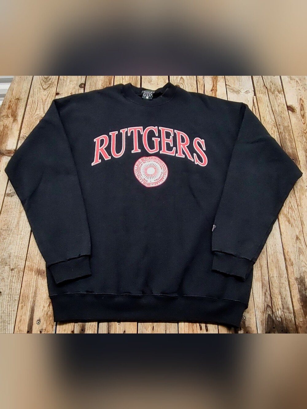 vintage 90's NCAA Rutgers University MV Sport sweatshirt made in USA